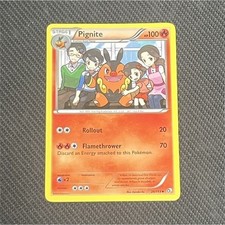 Pokémon Pignite Legendary Treasures 26/113 Regular 100HP Card on eBay