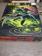 Vintage 1992 Batman Returns 200 Piece Puzzle DC Comics VG Green Black