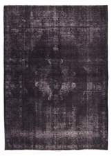 Traditional Vintage Hand-Knotted Oriental Carpet 6'11" x 9'7" Wool Area Rug