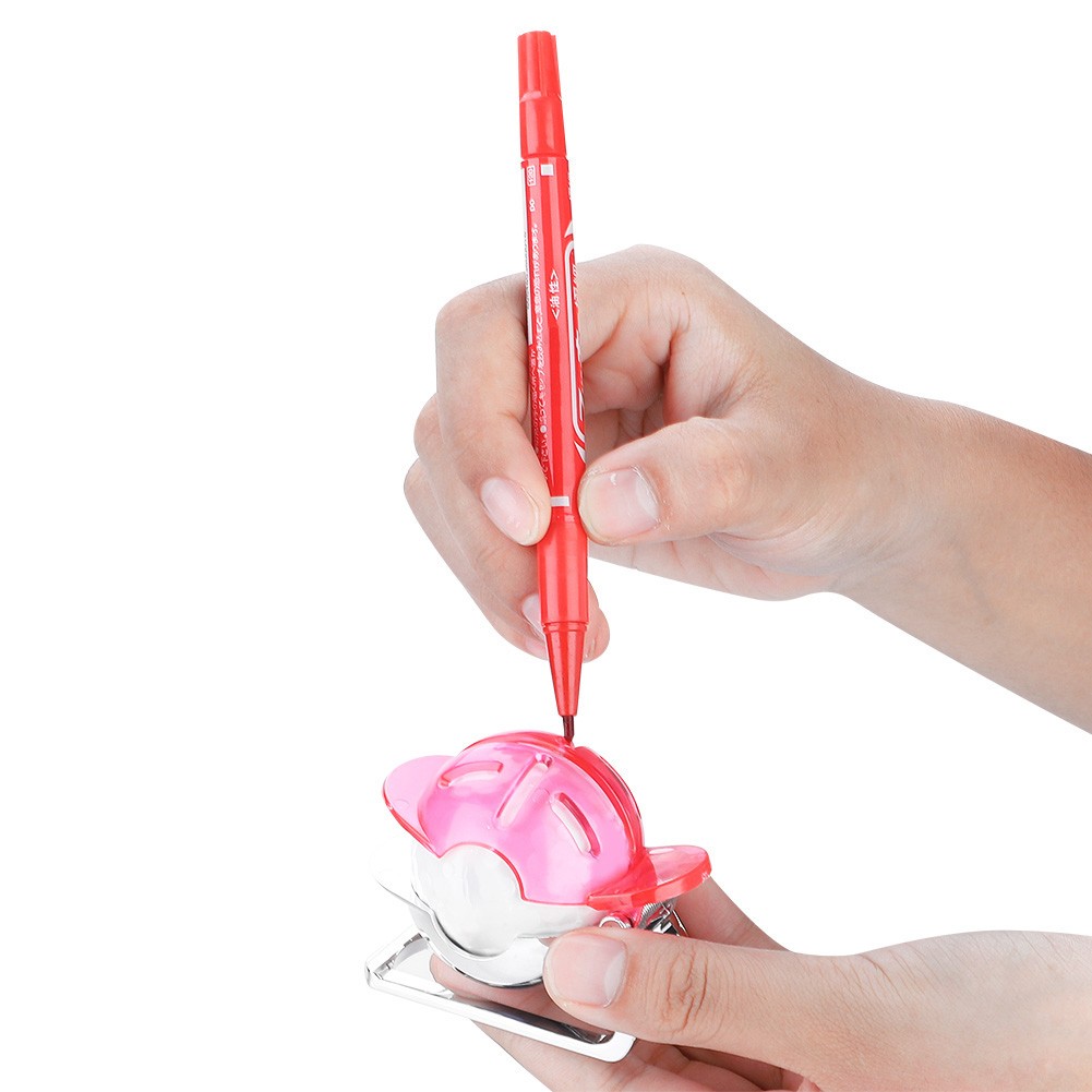 Ball Liner Line Marker Drawing Template Alignment Tool With Pen Accessories