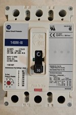 ALLEN BRADLEY 140M I8P C30S M 30 AMP HMCP Motor Circuit Protector 90-300 AMP
