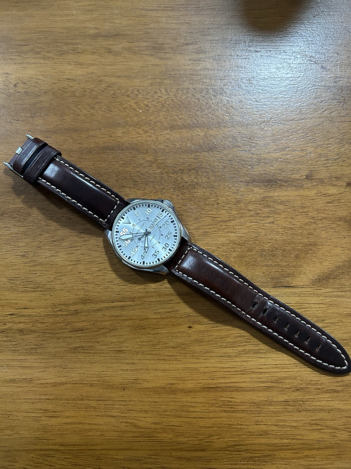 Hamilton Khaki White Men's Watch H646110 - Gem