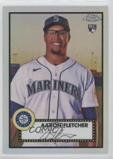 2021 Topps Chrome Platinum Anniversary Refractor Aaron Fletcher #112 o5z