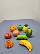 Cut And Play Food Fruits And Veggies Educational 9 Different Fruit And Veggies