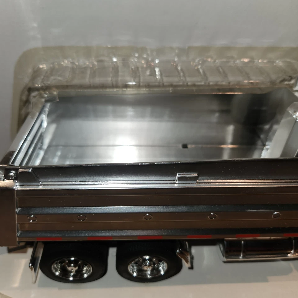 Camión de volteo y remolque Kenworth W900 grande escala 1/32 diecast nuevo Ray Long Hauler Foto 4 de 4