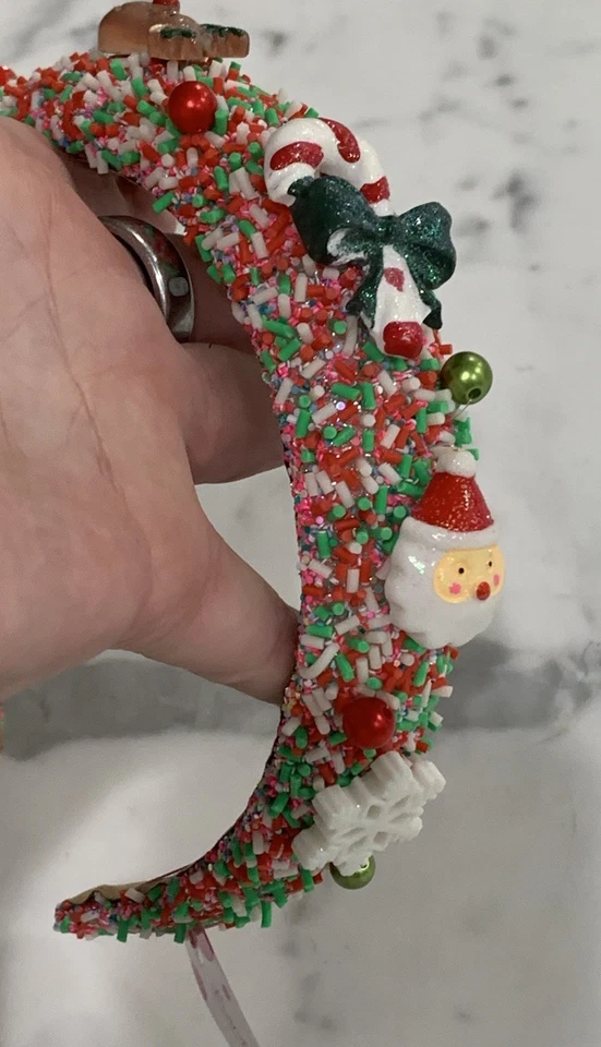 Diadema Bari Lynn Niños Niñas Galletas Espolvoreadas Navidad Santa Festivo Precio de venta sugerido por el fabricante $40 Foto 4 de 4