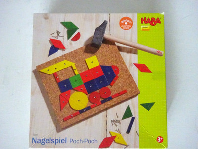 HABA Nagelspiel Poch-Poch  sehr gut
