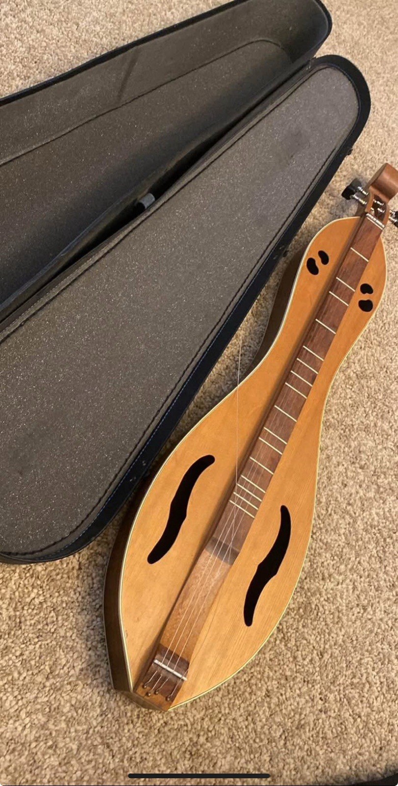 Dulcimer 4 String, Brand New Machine Heads