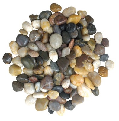 Mosser Lee ML1162 Assorted Colors Decorative X-Small River Rock Stones 5 lbs.