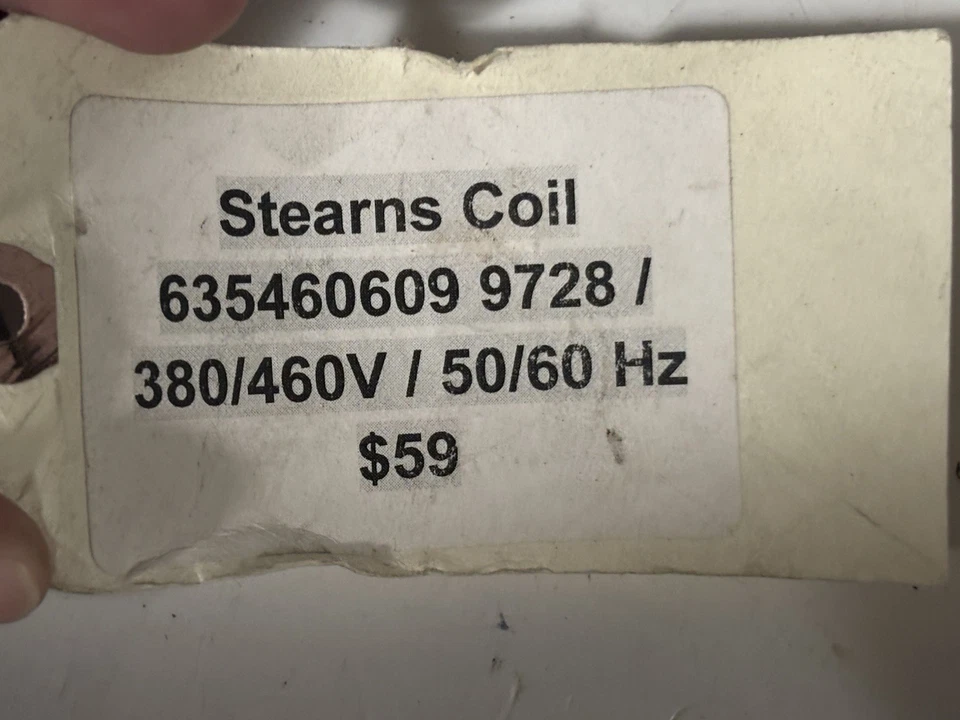 Stearns Coil 635460609 9728 / 380/460V / 50/60hz - Image 3 of 3