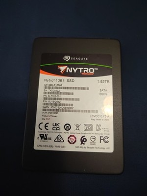 Seagate Nytro 1.92TB SSD 6gb/s