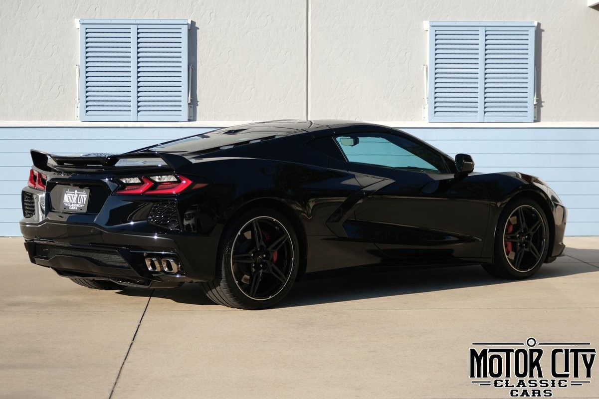 2020 Black Chevrolet Corvette   | C8 Corvette Photo 4