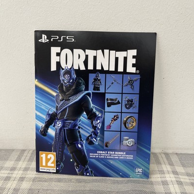 PlayStation 5 - Fortnite Exclusive Cobalt Star Bundle + 1000 V-Bucks PS5