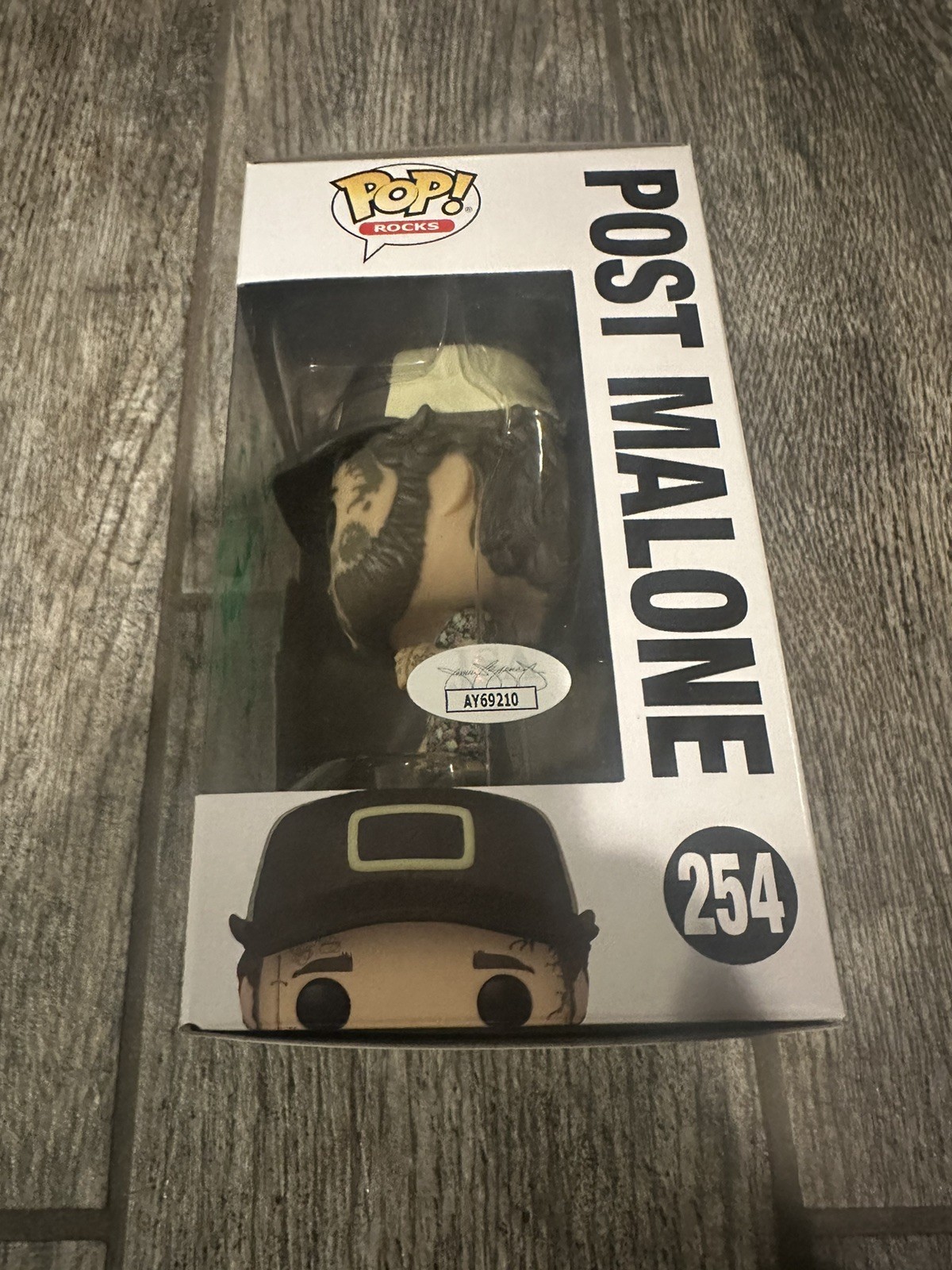 POST MALONE SIGNED AUTOGRAPHED SUNFLOWER FUNKO POP AUTOGRAPHED JSA COA RARE!