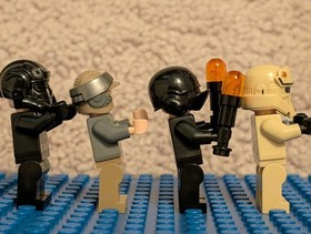 LEGO Rogue One A Star Wars Store TIE Striker (75154) RARE set Shoretrooper Fig! 