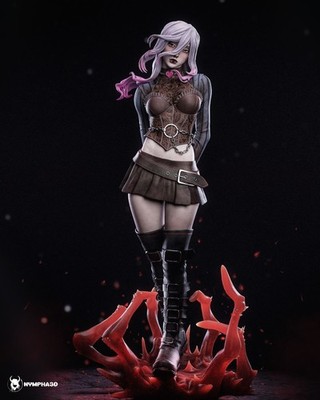 Sable Ward figure Dead by Daylight statue 3d printed and painted 18cm 1/10scale