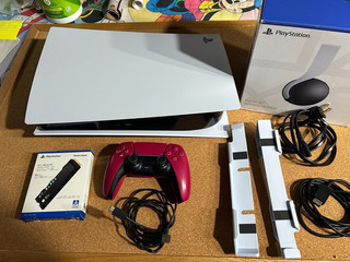 Sony PS5 Blu Ray Edition Console 2 2 TB with accessories and Pulse 3D Headset