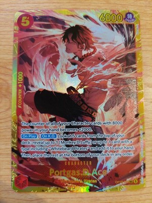Portgas.D.Ace - OP16-118 - Near Mint NM - Secret Rare