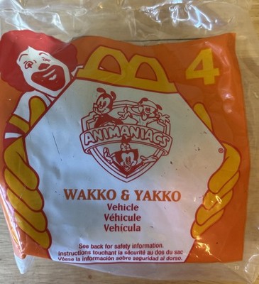 McDonald's Happy Meal Toy Animaniacs Wakko & Yakko Vehicle #4 1995 Sealed