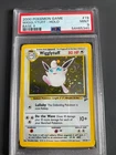 WIGGLYTUFF POKEMON 19/130 2000 BASE SET 2 HOLO RARE ENGLISH PSA 9