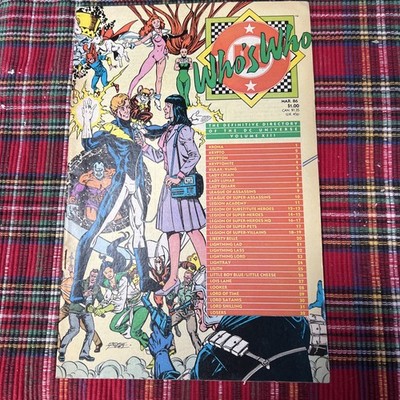 Who's Who: The Definitive Directory of the DC Universe #13 DC Comics March 1986
