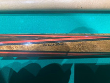 RICHARD BLACK Billiards Cue Pool Cue Red and brown stripes