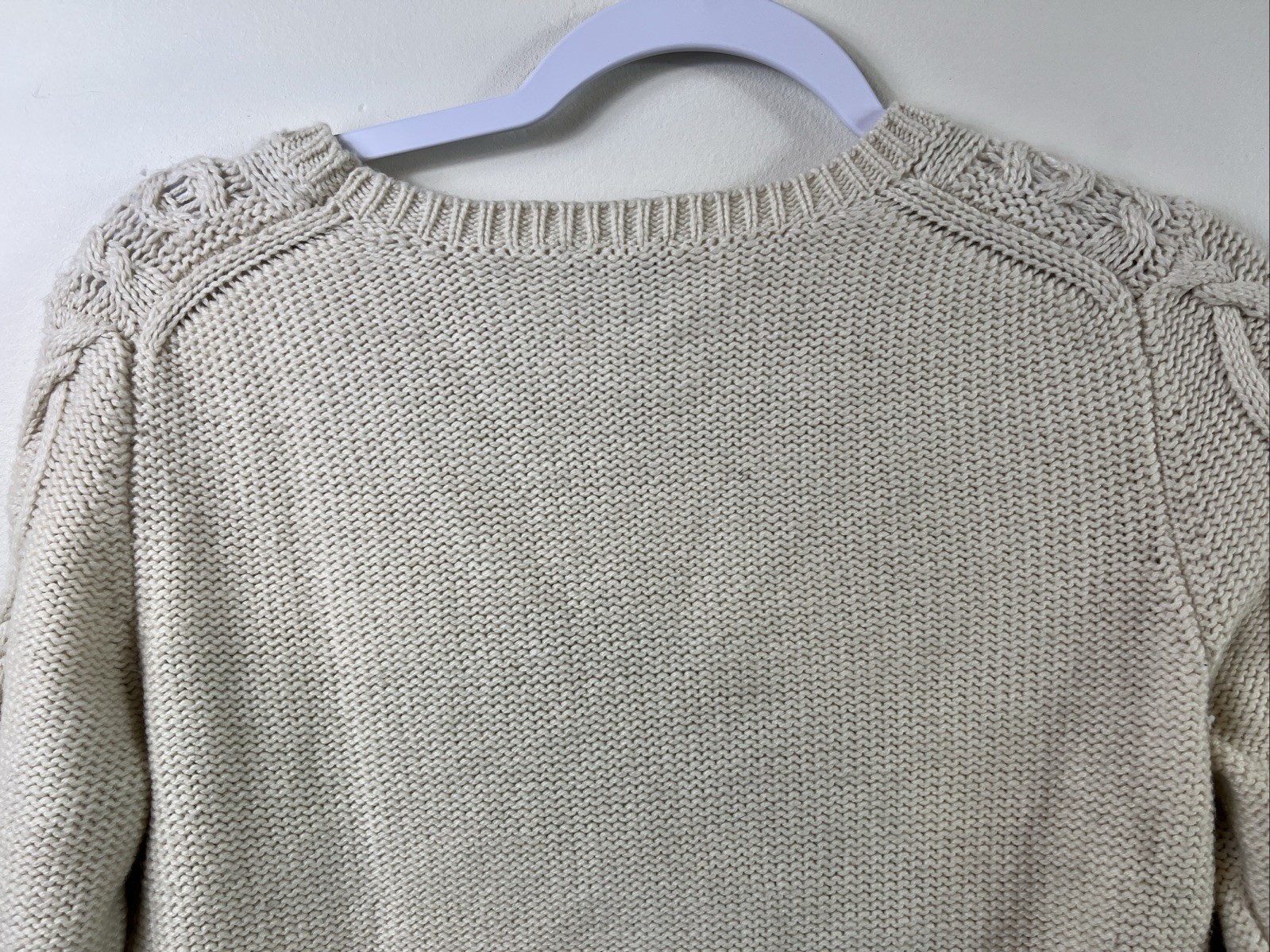 Gap Designed & Crafted Cable Knit Pullover Wool B… - image 9