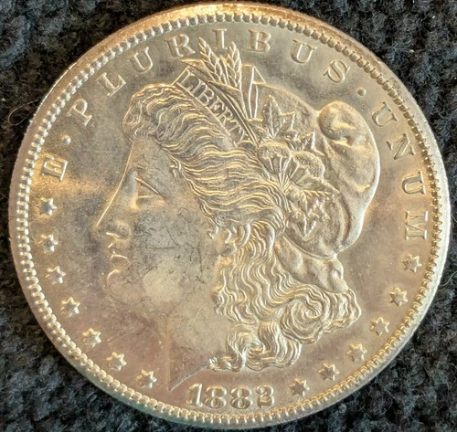 1882 CC US Morgan Silver Dollar ~ BU ~ Uncertified ~