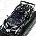 Lamborghini Veneno Roadster 2013 KYOSHO 1:64 LOTTERY 3 Black aventador based NIB