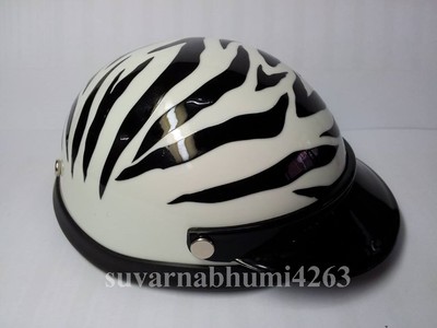 Helmet Hat Cap Dog Cat Costume Accessory Pet Supplies Safety Zebra Africa Zoo
