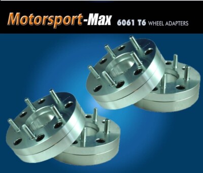4 Wheel Adapters 4x4.5 To 5x100 | 5 Lug 100 Bolt Pattern Wheels on 4x4.5 Hub