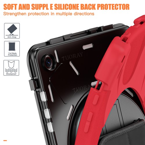 Shockproof Rotate Case Cover For Samsung Galaxy Tab A/A9/S2/S3/S6/S7/S8/S9 Plus - Picture 43 of 120