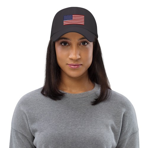 USA Flag Embroidered Dad hat - Picture 35 of 81