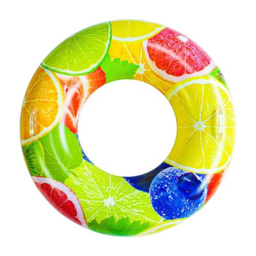 Pool Float for Adult Swim Ring Tube for Kids Pool Floats Tube with Two Handle...