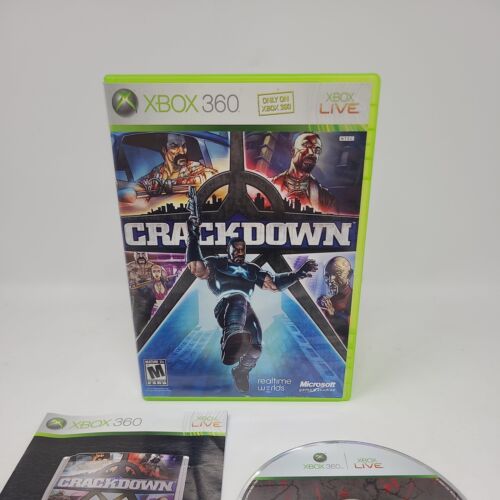 Crackdown Xbox 360 Game Complete With Manual Tested Working - Picture 2 of 4