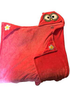 Lazy One Owl Animal Blanket Hoodie Kids Wearable Warm Hood Snuggle Blankie 