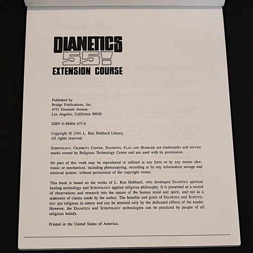 L. Ron Hubbard Books Dianetics 55 Home Study Course Scientology - Picture 5 of 6