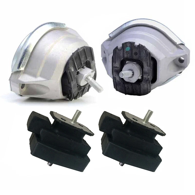 Set of 4pcs Engine Motor and Transmission Mounts Kit For BMW 525i 528i 530i 535i Foto 2 de 2