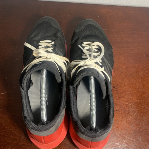 Salomon Sense Ride 4 Men Size 13 Trail Running Shoes Black/Goji Berry/Phantom - Picture 7 of 8