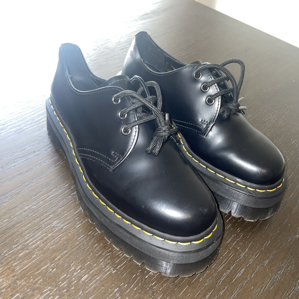 Dr Martens 25567 Oxford Platform Shoes UK 6 US Women's 8