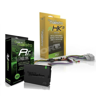iDatalink MAESTRO ADS-MRR + HRN-RR-HK3 T-Harness for select Hyundai/Kia vehicles