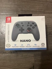 PowerA Nano Enhanced Wireless Controller for Nintendo Switch - Grey-Neon