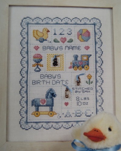 BABY's Sampler Sue Hillis Designs Counted Cross Stitch Patterns - Picture 2 of 4