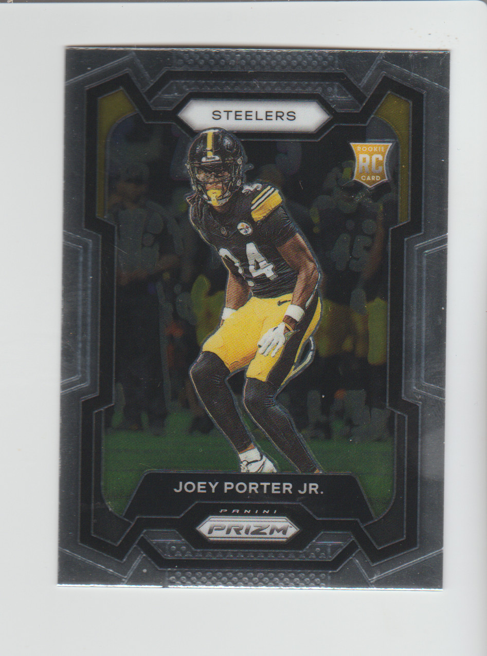 2023 Panini Prizm #386 Joey Porter Jr. RC, Pittsburgh Steelers