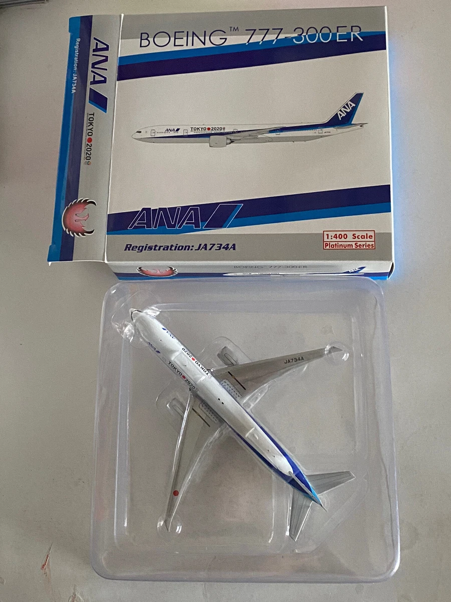 Phoenix Models ANA All Nippon Airways Boeing 777-300ER 1:400 JA734A Tokyo 2020