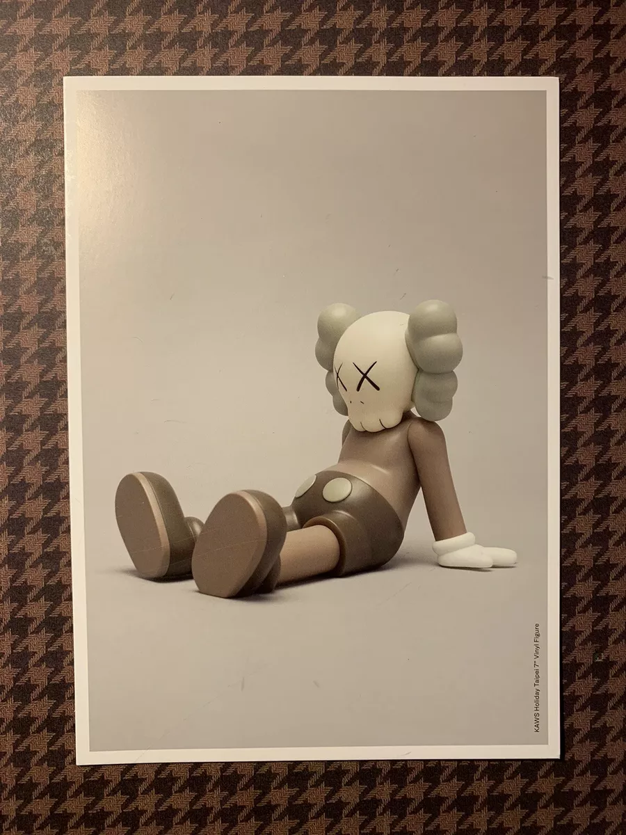KAWS STOCKX POSTCARD RARE OF HOLIDAY TAIPEI 7