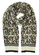 Mossimo Womens Leopard Scarf Beanie Winter Hat Or Gloves BOH003S One Size