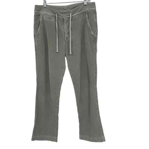 Standard James Perse Corduroy Pants Mens 1 Small Gray Drawstring Straight  - Picture 1 of 7