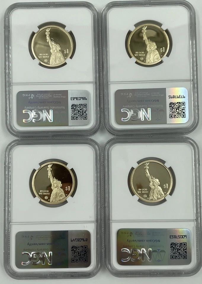 2024 S AMERICAN INNOVATION Proof Set NGC PF 69 IL, LS, ME, MS FRST DAY OF ISSUE - Image 2 of 3