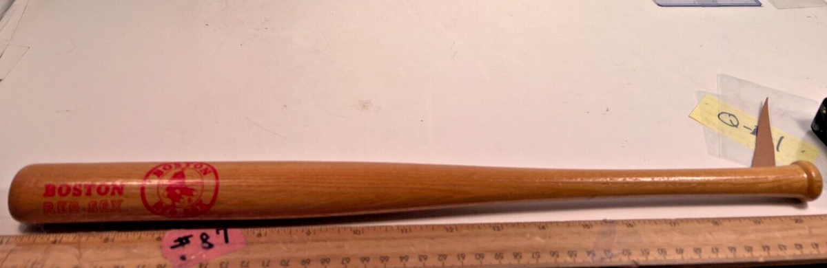 Mini batte de baseball peinte à la main